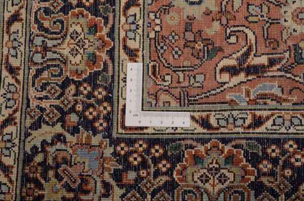 Kashmir Orientteppich 80 × 340 cm, Seide, handgeknüpft Luxus