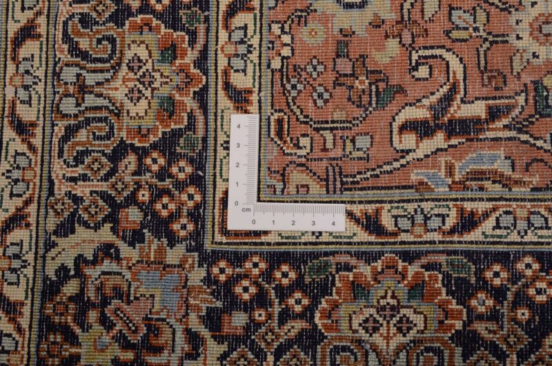 Kashmir Orientteppich 80 × 340 cm, Seide, handgeknüpft Luxus