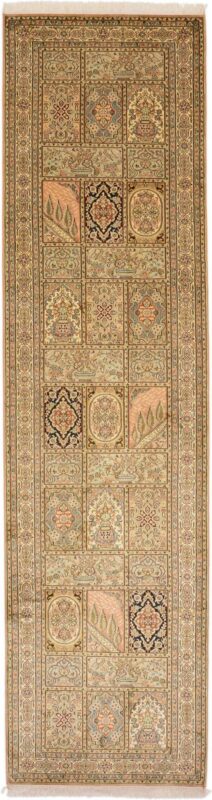 orientteppich-kashmir-82-x-310-cm-seide-handgeknupft.jpg Kashmir Orientteppich 82 × 310 cm, Seide, handgeknüpft