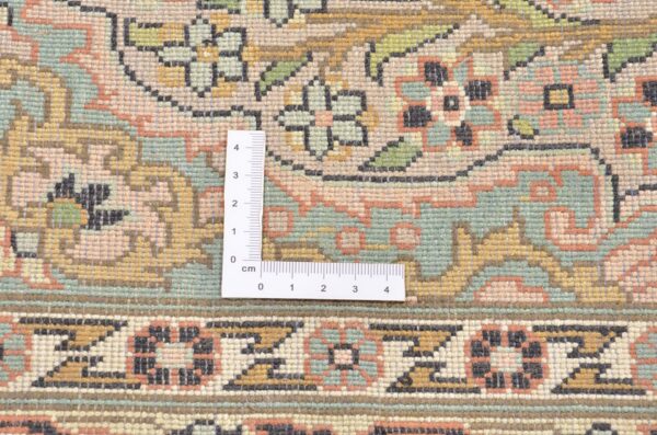 Kashmir Orientteppich 83 × 306 cm, Seide, handgeknüpft