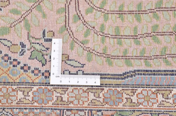 Kashmir Orientteppich 92 × 286 cm, Seide, handgeknüpft