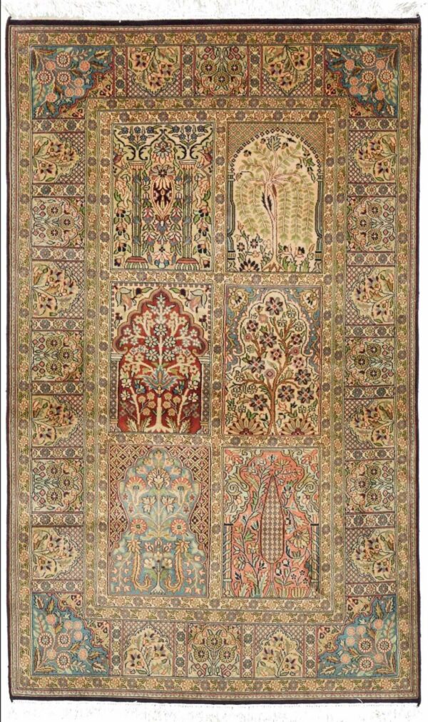 orientteppich-kashmir-93-x-153-cm-seide-handgeknupft.jpg Kashmir Orientteppich 93 × 153 cm, Seide, handgeknüpft