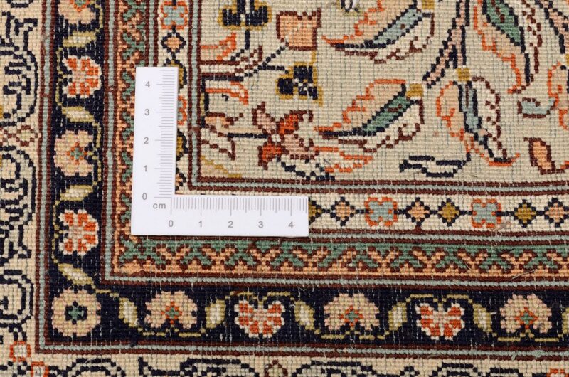 Kashmir Orientteppich 95 × 545 cm, Seide, handgeknüpft