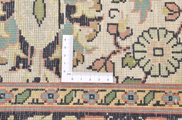 Kashmir Orientteppich 96 × 295 cm, Seide, handgeknüpft