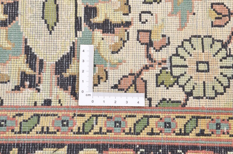 Kashmir Orientteppich 96 × 295 cm, Seide, handgeknüpft