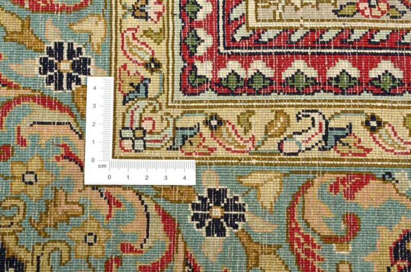 Kaschmirseide Orientteppich 137 × 197 cm, Seide, handgeknüpft edel