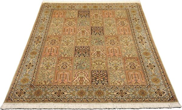 Kaschmirseide Orientteppich 151 × 216 cm, Seide, handgeknüpft