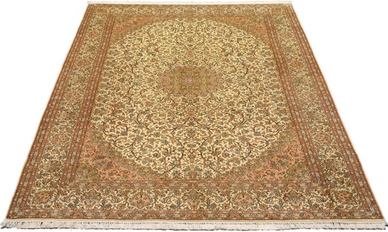 orientteppich-kashmirseide-174-x-245-cm-seide-handgeknupft-1.jpg Kaschmirseide Orientteppich 174 × 245 cm, Seide, handgeknüpft