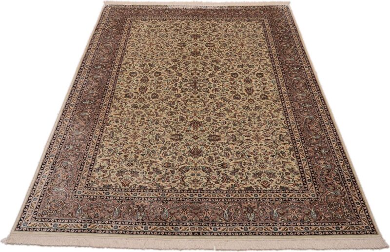 Kaschmirseide Orientteppich 179 × 276 cm, Seide, handgeknüpft fein