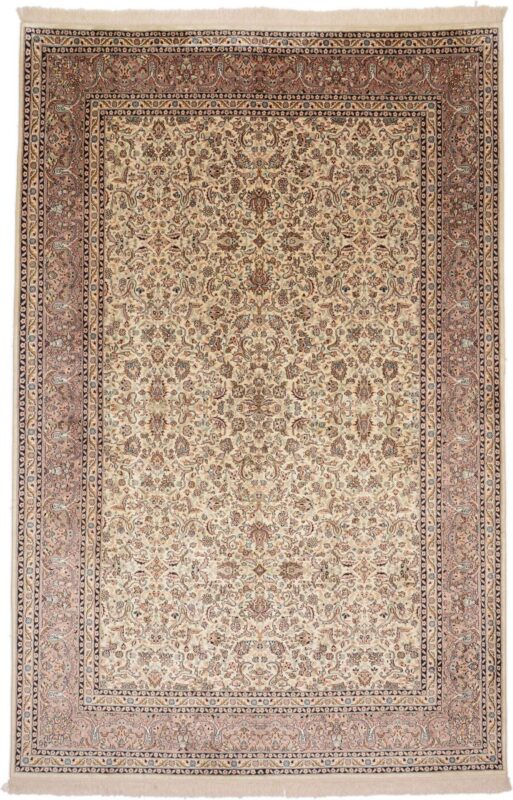 Kaschmirseide Orientteppich 179 × 276 cm, Seide, handgeknüpft fein