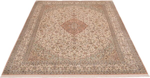 Kaschmirseide Orientteppich 203 × 284 cm, Seide, handgeknüpft