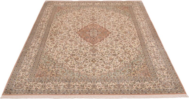 Kaschmirseide Orientteppich 203 × 284 cm, Seide, handgeknüpft