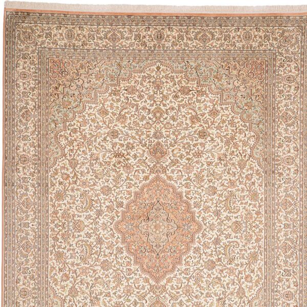 Kaschmirseide Orientteppich 203 × 284 cm, Seide, handgeknüpft