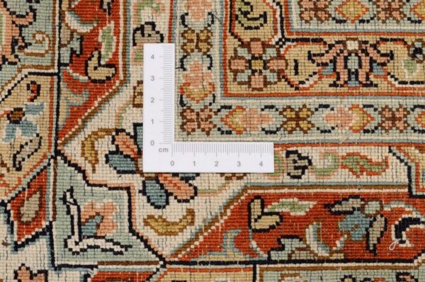 Kaschmirseide Orientteppich 205 × 282 cm, Seide, handgeknüpft