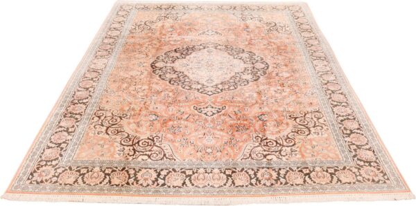 Kaschmirseide Orientteppich 214 × 312 cm, Schurwolle, handgeknüpft
