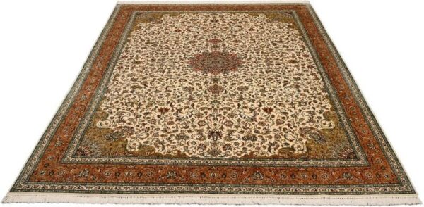 Kaschmirseide Orientteppich 240 × 331 cm, Seide, handgeknüpft