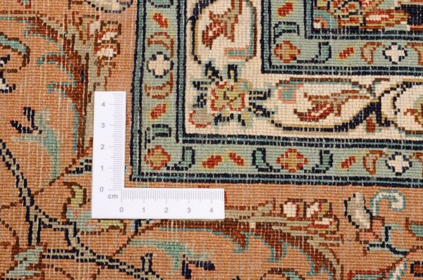 Kaschmirseide Orientteppich 240 × 331 cm, Seide, handgeknüpft