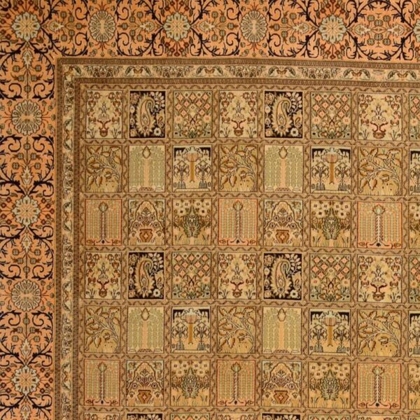 Kaschmirseide Orientteppich 243 × 333 cm, Seide, handgeknüpft