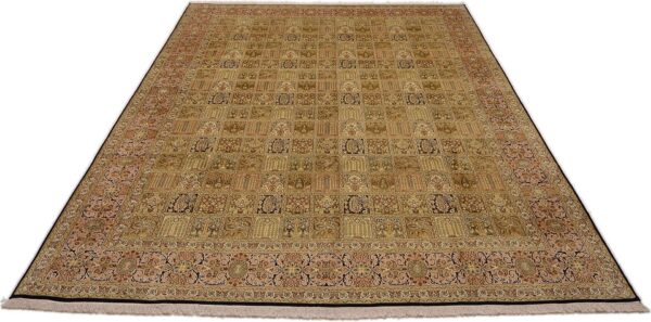 Kaschmirseide Orientteppich 246 × 343 cm, Seide, handgeknüpft