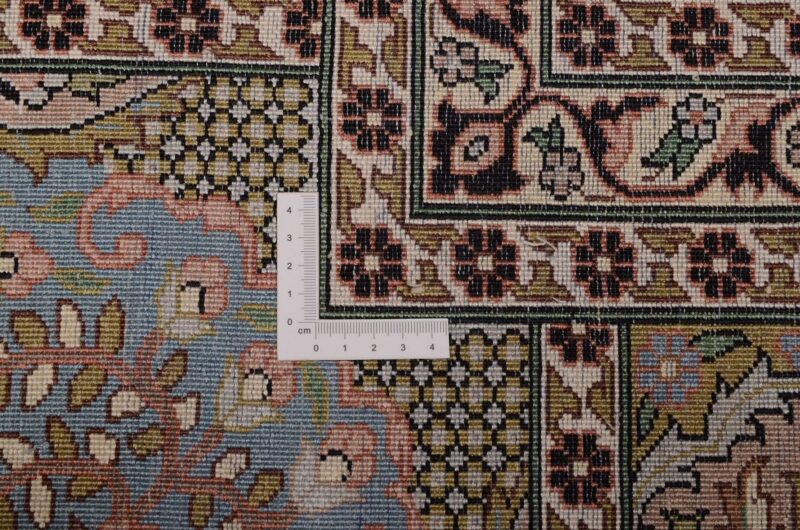 Kaschmirseide Orientteppich 282 × 354 cm, Seide, handgeknüpft