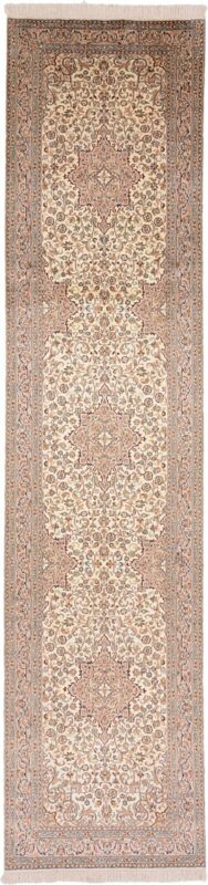 Kaschmirseide Orientteppich 77 × 325 cm, Seide, handgeknüpft
