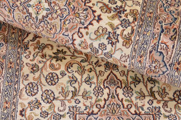 Kaschmirseide Orientteppich 77 × 325 cm, Seide, handgeknüpft