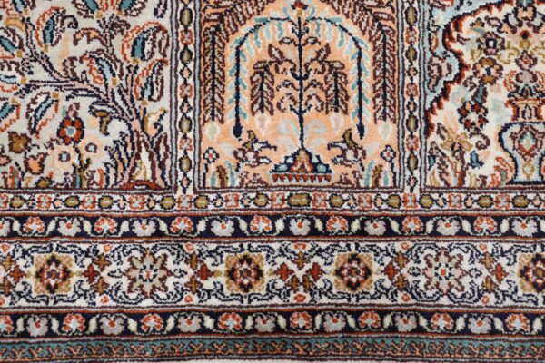Kaschmirseide Orientteppich 82 × 207 cm, Seide, handgeknüpft