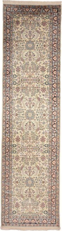 Kaschmirseide Orientteppich 82 × 308 cm, Seide, handgeknüpft edel