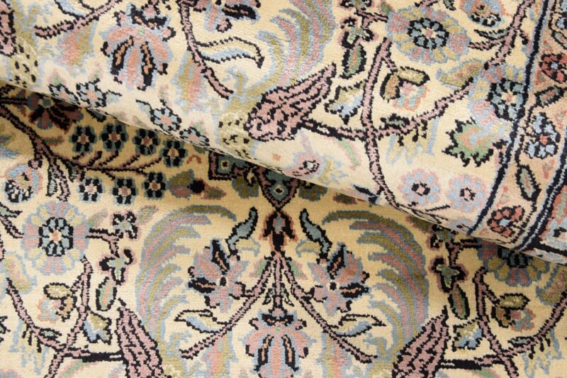 Kaschmirseide Orientteppich 82 × 308 cm, Seide, handgeknüpft edel