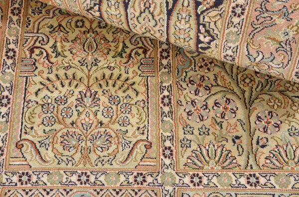 Kaschmirseide Orientteppich 82 × 365 cm, Seide, handgeknüpft