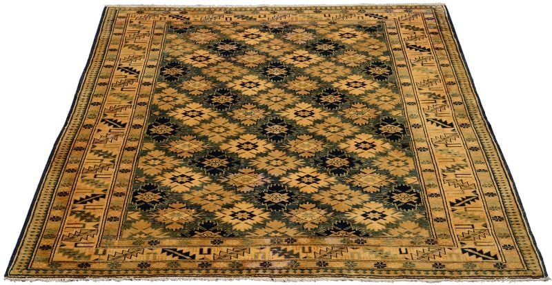 Kazak Shirvan Orientteppich 150 × 190 cm, Schurwolle, handgeknüpft