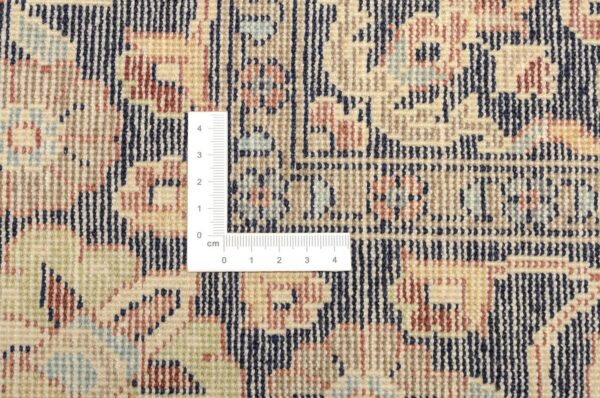 Kirman Orientteppich 123 × 184 cm, Schurwolle-Seide, handgeknüpft