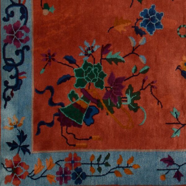Peking Orientteppich 125 × 207 cm, Schurwolle, handgeknüpft antik