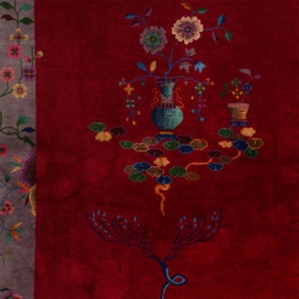 Peking Orientteppich 270 × 348 cm, Schurwolle, handgeknüpft antik