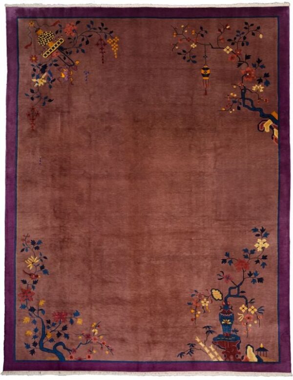 Peking Orientteppich 271 × 343 cm, Schurwolle, handgeknüpft antik