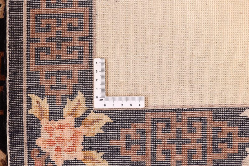 Peking Orientteppich 60 × 93 cm, Seide, handgeknüpft