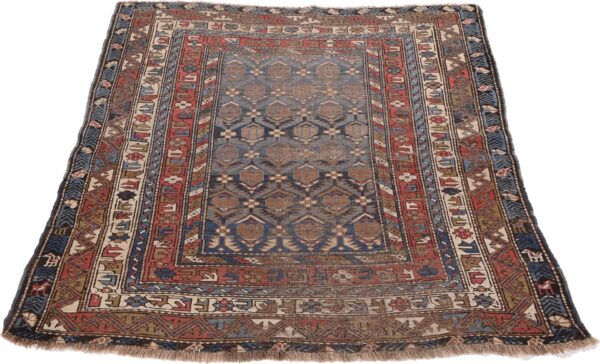 Shiraz Orientteppich 117 × 157 cm, Schurwolle, handgeknüpft antik