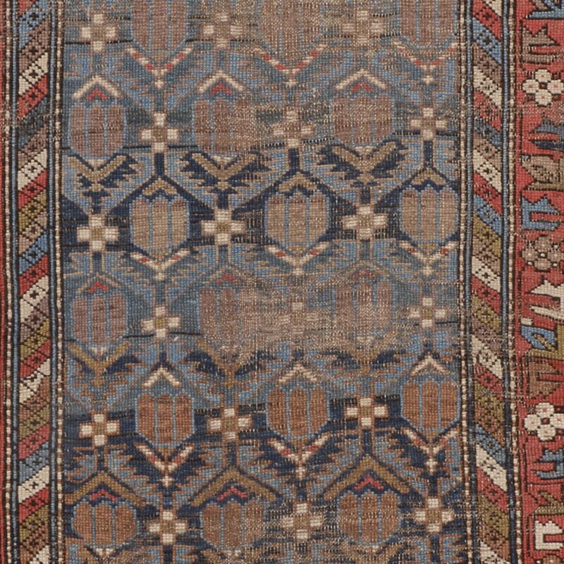 Shiraz Orientteppich 117 × 157 cm, Schurwolle, handgeknüpft antik