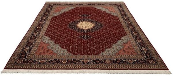 Täbriz Orientteppich 254 × 355 cm, Schurwolle, handgeknüpft fein