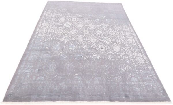 Asman Perserteppich 206 × 300 cm, Schurwolle-Seide, handgeknüpft