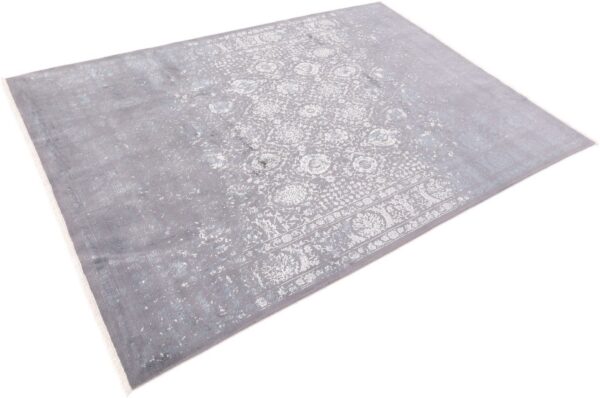 Asman Perserteppich 206 × 300 cm, Schurwolle-Seide, handgeknüpft