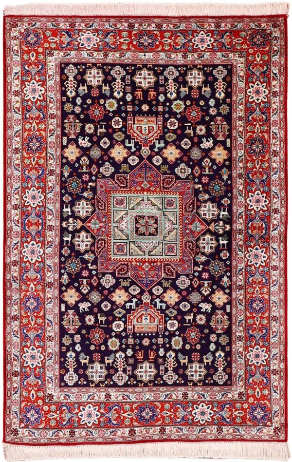 perserteppich-ghom-104-x-155-cm-seide-handgeknupft-exklusiv.jpg Ghom Perserteppich 104 × 155 cm, Seide, handgeknüpft exklusiv