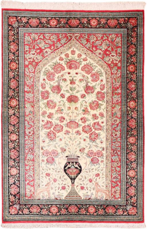 perserteppich-ghom-139-x-207-cm-seide-handgeknupft-exklusiv.jpg Ghom Perserteppich 139 × 207 cm, Seide, handgeknüpft exklusiv