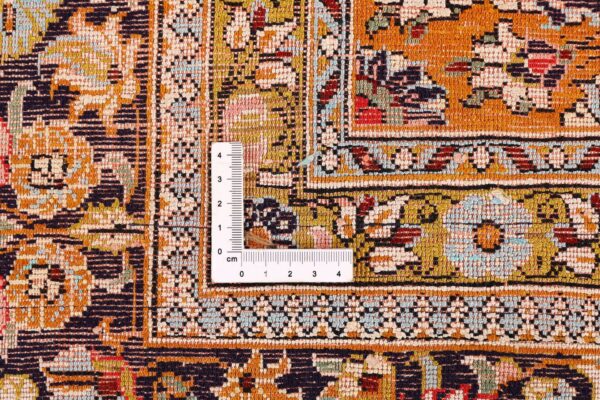 Ghom Perserteppich 210 × 337 cm, Seide, handgeknüpft
