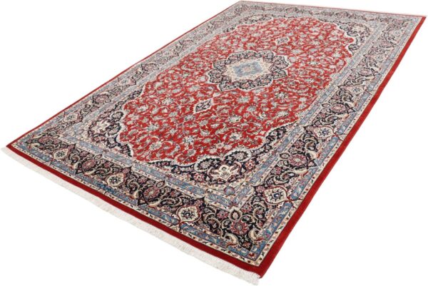 Isfahan Perserteppich 170 × 255 cm, Schurwolle-Seide, handgeknüpft