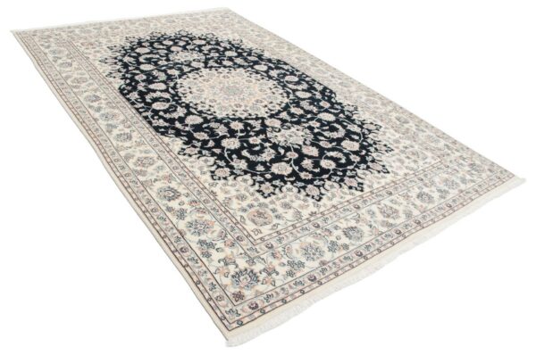 Isfahan Perserteppich 305 × 200 cm, Schurwolle & Seide, handgeknüpft — Ansicht 2