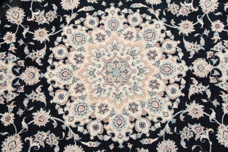 Isfahan Perserteppich 305 × 200 cm, Schurwolle & Seide, handgeknüpft — Ansicht 3