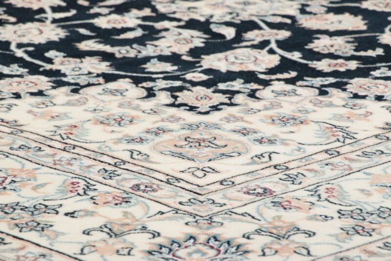 Isfahan Perserteppich 305 × 200 cm, Schurwolle & Seide, handgeknüpft — Ansicht 4