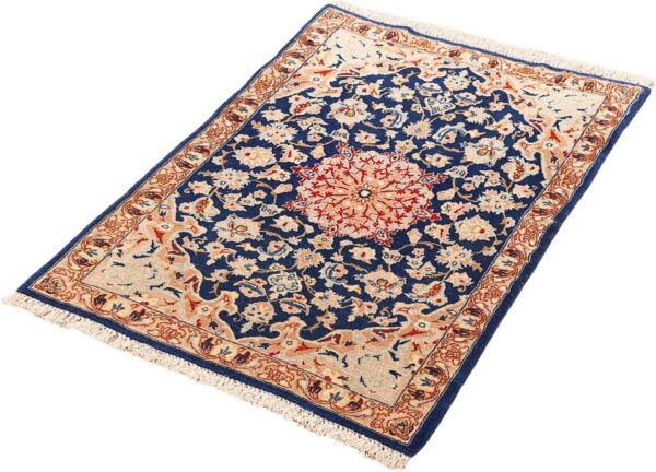 perserteppich-isfahan-58-x-85-cm-schurwolle-seide-handgeknupft-6.jpg Isfahan Perserteppich 58 × 85 cm, Schurwolle-Seide, handgeknüpft