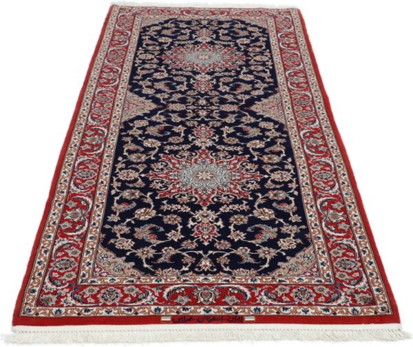 perserteppich-isfahan-85-x-217-cm-schurwolle-seide-handgeknupft-15.jpg Isfahan Perserteppich 85 × 217 cm, Schurwolle-Seide, handgeknüpft